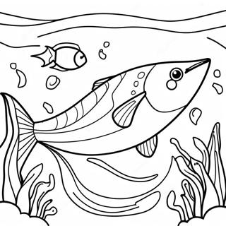 Swordfish Coloring Pages