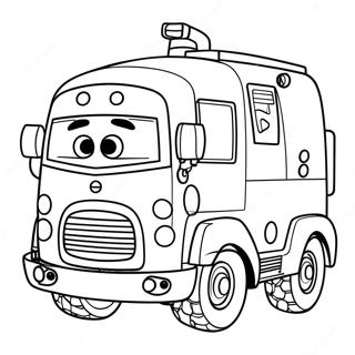 Robocar Poli Coloring Page 36404-30346