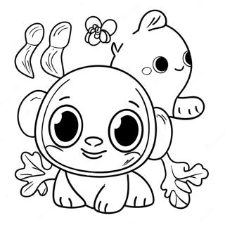 Poli And Friends Adventure Coloring Page 36405-30350