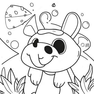 Poli And Friends Adventure Coloring Page 36405-30352