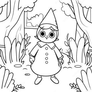 Over The Garden Wall Coloring Page 36414-30364