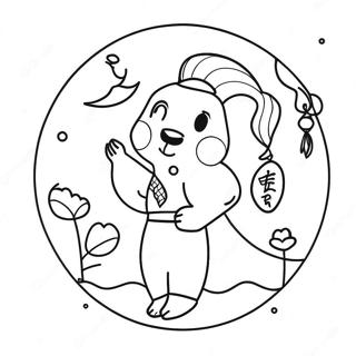 Moon Festival Coloring Page 36434-30367