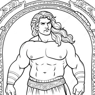 Samson Coloring Page 36444-30379