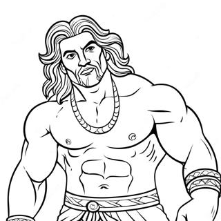 Samson Coloring Page 36444-30380