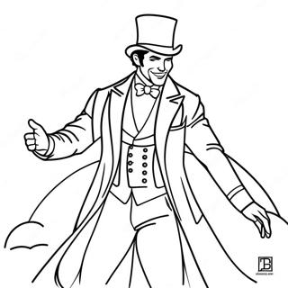 Greatest Showman Coloring Page 36464-30411