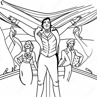 Greatest Showman Coloring Page 36464-30412