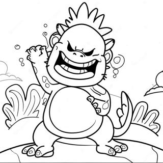 Kirishima Coloring Pages