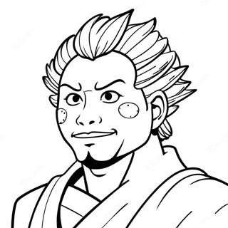 Kirishima Coloring Page 36474-30415