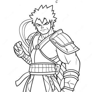 Kirishima Coloring Pages