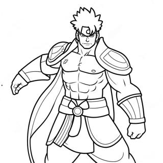 Kirishima In Hero Costume Coloring Page 36475-30392