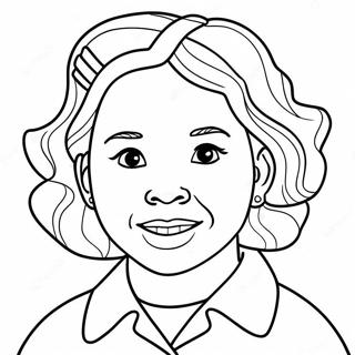 Ruby Bridges Inspirational Coloring Page 36484-30396