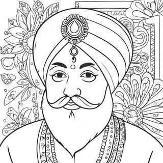 Sikh Coloring Page 36494-30417