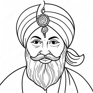 Sikh Coloring Page 36494-30419