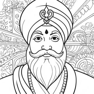 Sikh Coloring Page 36494-30420