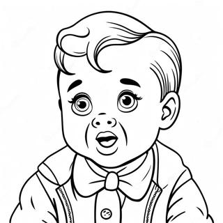 Cry Baby Coloring Page 3649-2963