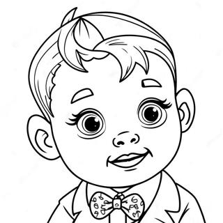 Cry Baby Coloring Page 3649-2964