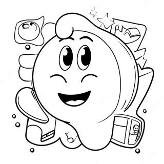 Emoji Movie Coloring Page 36514-30431