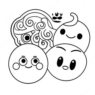 Emoji Movie Coloring Page 36514-30432