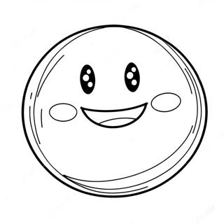 Happy Emoji Characters Coloring Page 36515-30437