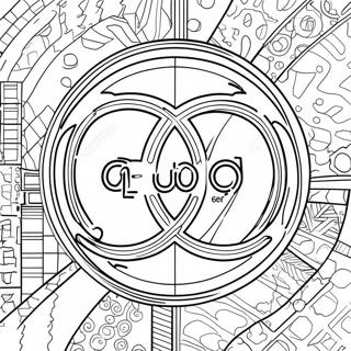 Audi Logo Coloring Page 36544-30451