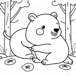 Work It Out Wombats Coloring Page 36564-30476