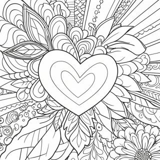 Thankful Heart Coloring Page 3660-2973