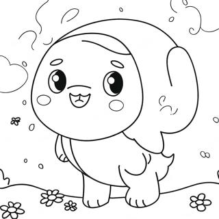 I Am Happy Coloring Page 36665-30605