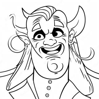 Villain Coloring Pages