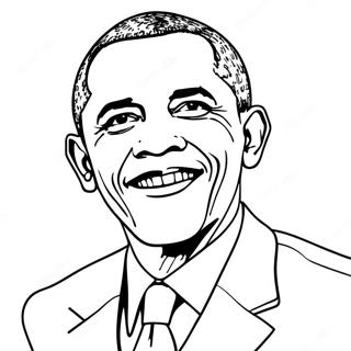 Barack Obama Coloring Page 36775-30631