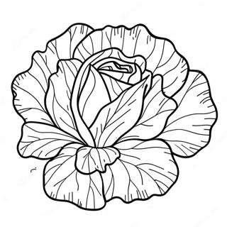 Lettuce Coloring Pages