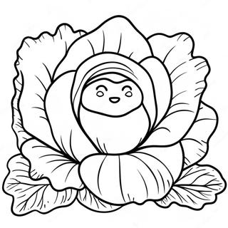 Lettuce Coloring Page 36785-30656