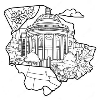 Ohio State Outline Coloring Page 36795-30648