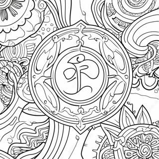 Akatsuki Logo Coloring Page 36825-30676