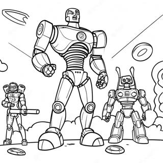 Mitchells Vs The Machines Coloring Pages