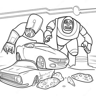 Mitchells Vs The Machines Coloring Page 36855-30698