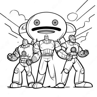 Mitchells Vs The Machines Family Adventure Coloring Page 36856-30710