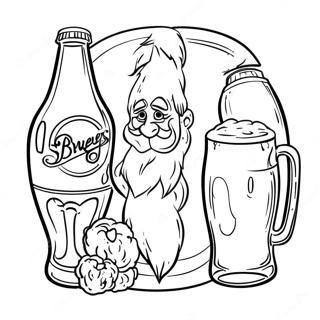 Brewers Coloring Page 36895-30736