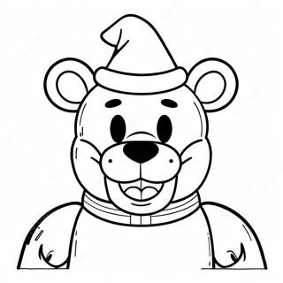 Fnaf Christmas Coloring Pages