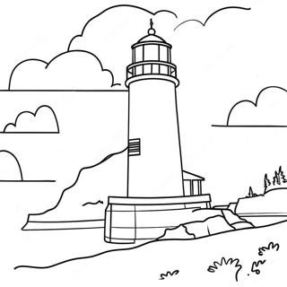 Maine State Outline Coloring Page 36955-30780