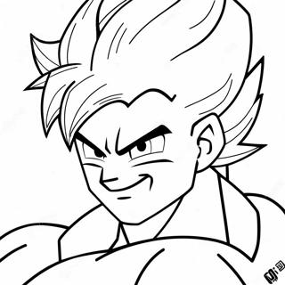 Super Saiyan 4 Goku Coloring Page 36995-30811