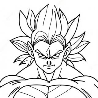 Majestic Super Saiyan 4 Transformation Coloring Page 36996-30820