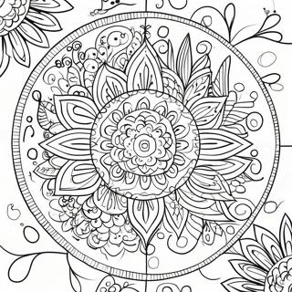 Healing Mandala Coloring Page 37005-30816