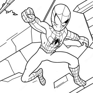 Spiderman Roblox Coloring Pages