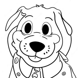 Dog Man Coloring Page 37035-30860