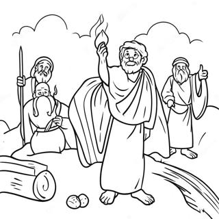 Old Testament Coloring Page 37065-30875