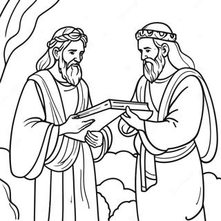 Old Testament Coloring Page 37065-30876