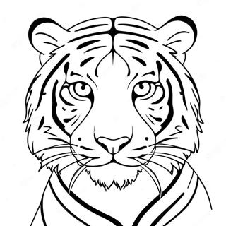 White Tiger Coloring Pages