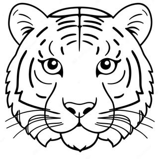 White Tiger Coloring Page 37075-30872