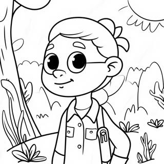 Eliza Thornberry Exploring Nature Coloring Page 37106-30902