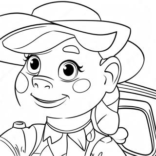 Jessie Toy Story Coloring Page 37165-30942